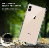 AquaFlex TPU Anti-Shock Clear Case Cover Hard Back for Apple iPhone Xs Max 6.5"