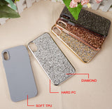 Studded Rock Crystal Bling Rhinestone Case Cover for iPhone Xs Max (10s Max)