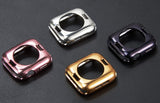 Metallic Electroplated Finish Case Flexible Cover for Apple Watch Series 4, 40mm