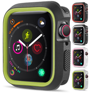 New TPU Case Flexible Rubber Trim Cover for Apple Watch (Series 4, 44mm)