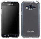 PUREGEAR SLIMSHELL CASE + TEMPERED GLASS FOR SAMSUNG GALAXY J3 2016, J3V, SOL