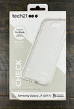 Tech21 White Clear EVO Check Case for Samsung Galaxy J7 Prime 2017 J7V Perx