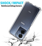 Hybrid Anti-Shock Cover for Lively Jitterbug Smart 5 Phone Case, Smart5 - Clear