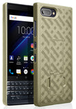 Slim Kick-Stand Case Hard Shell Cover for BlackBerry Key2 LE