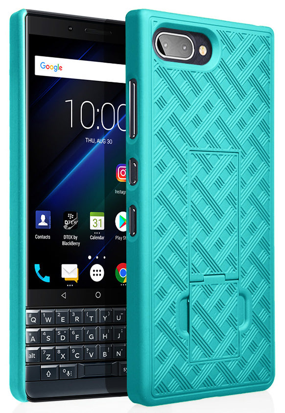 Slim Kick-Stand Case Hard Shell Cover for BlackBerry Key2 LE