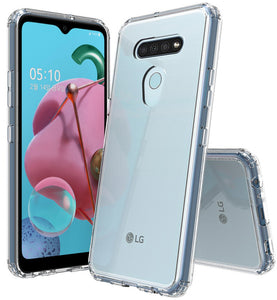 AquaFlex Transparent Anti-Shock Clear Case Slim Cover for LG K51, Reflect, Q51 AquaFlex Transparent Anti-Shock Clear Case Slim Cover for LG K51, Reflect, Q51