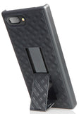 Black Slim Kickstand Case Hard Cover Stand for BlackBerry Key2, Key 2