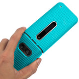 Grid Texture Case Slim Hard Shell Cover for LG Classic Flip Phone (L125DL)