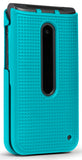 Grid Texture Case Slim Hard Shell Cover for LG Classic Flip Phone (L125DL)