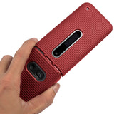 Grid Texture Case Slim Hard Shell Cover for LG Classic Flip Phone (L125DL)