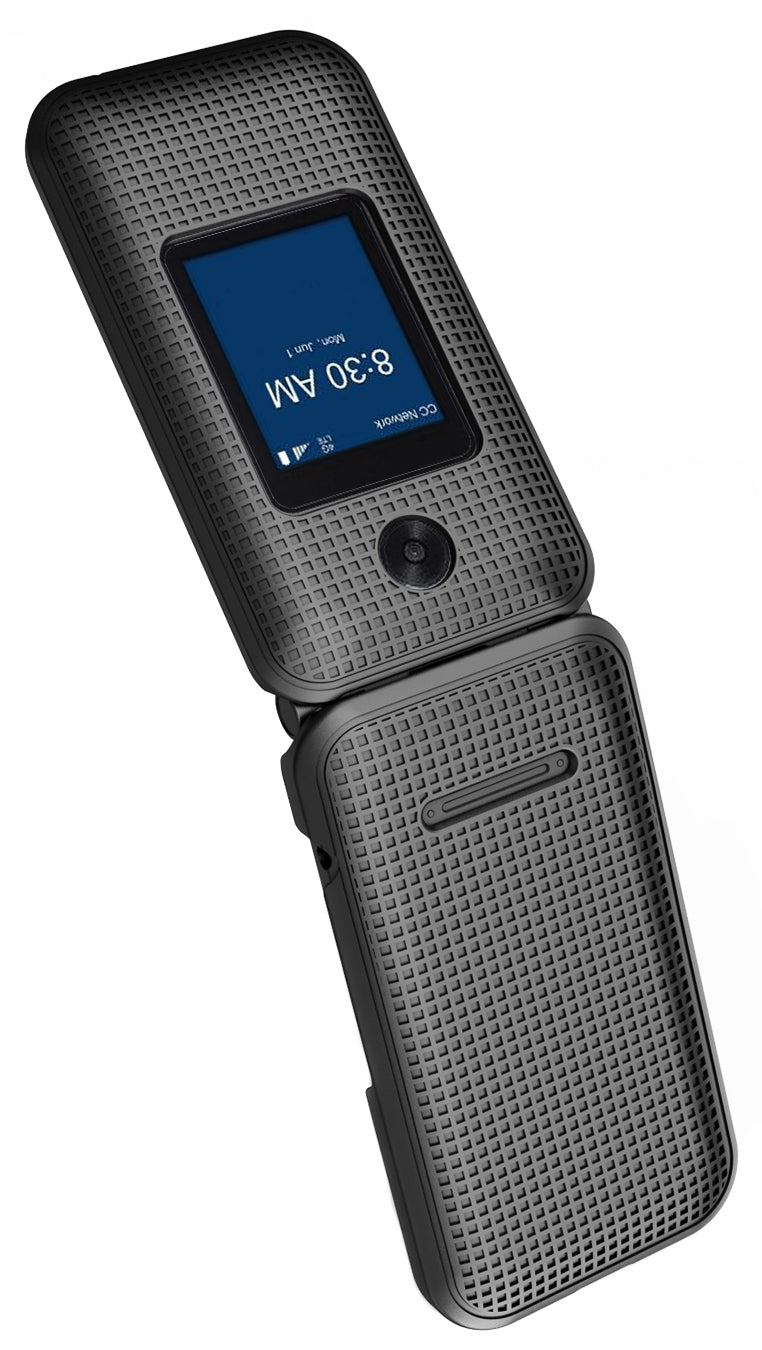Textured Hard Shell Case Cover for Consumer Cellular Link II