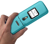 Grid Texture Case Slim Hard Shell Cover for Lively Jitterbug Flip 2 Phone, Flip2