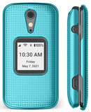 Grid Texture Case Slim Hard Shell Cover for Lively Jitterbug Flip 2 Phone, Flip2