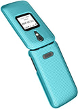 Grid Texture Case Slim Hard Shell Cover for Lively Jitterbug Flip 2 Phone, Flip2