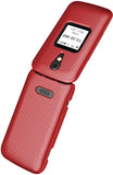 Hard Case Cover and Belt Clip Holster Combo for Lively Jitterbug Flip 2 Phone