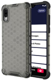 Honeycomb Hybrid Case Anti-Shock Cover for Lively Jitterbug Smart 3 Phone (2021)