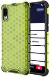 Honeycomb Hybrid Case Anti-Shock Cover for Lively Jitterbug Smart 3 Phone (2021)