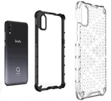 Honeycomb Hybrid Case Anti-Shock Cover for Lively Jitterbug Smart 3 Phone (2021)