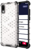 Honeycomb Hybrid Case Anti-Shock Cover for Lively Jitterbug Smart 3 Phone (2021)