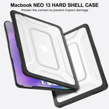 Naked Hybrid Hard Shell Case for MacBook Neo Laptop (13 inch / 2026 / A3404)