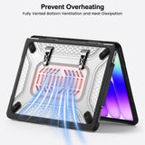 Naked Hybrid Hard Shell Case for MacBook Neo Laptop (13 inch / 2026 / A3404)