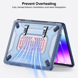 Naked Hybrid Hard Shell Case for MacBook Neo Laptop (13 inch / 2026 / A3404)