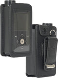 Black Leather Case with Belt Clip Screen Cover for Medtronic MiniMed 780G 770G