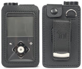 Black Leather Case with Belt Clip Screen Cover for Medtronic MiniMed 780G 770G