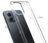 AquaFlex Transparent Anti-Shock Clear Case Cover for Motorola Moto G 5G 2023