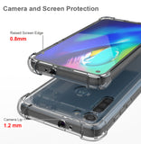 AquaFlex Transparent Anti-Shock Clear Case Slim Cover for Motorola Moto G8 Power