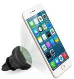 UNIVERSAL CAR AC VENT MAGNETIC HOLDER FOR CELL PHONE (2 MAGNET ADAPTERS)