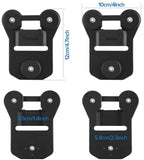 Magnetic Mount for Vest Shirt Uniform for Body Camera, Phone Clip, Walkie Talkie