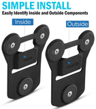 Magnetic Mount for Vest Shirt Uniform for Body Camera, Phone Clip, Walkie Talkie