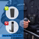 Magnetic Mount for Vest Shirt Uniform for Body Camera, Phone Clip, Walkie Talkie