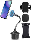 Triple Threat Car Cup Holder Phone Mount for iPhone - Compatible with MagSafe