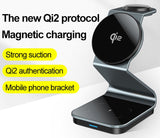 Desktop Mount Charger for Apple Watch, iPhone, Airpods (Compatible with Magsafe)