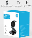 Desktop Mount Charger for Apple Watch, iPhone, Airpods (Compatible with Magsafe)