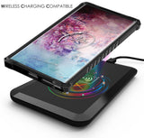Rugged Tri-Shield Case Cover Kickstand Lanyard Strap for Galaxy Note 10 Plus
