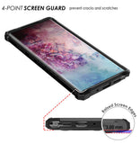 Rugged Tri-Shield Case Cover Kickstand Lanyard Strap for Galaxy Note 10 Plus