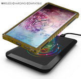 Rugged Tri-Shield Case Cover Kickstand Lanyard Strap for Galaxy Note 10 Plus