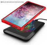 Rugged Tri-Shield Case Cover Kickstand Lanyard Strap for Galaxy Note 10 Plus