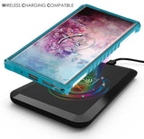 Rugged Tri-Shield Case Cover Kickstand Lanyard Strap for Galaxy Note 10 Plus