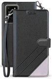 Wallet Case Credit Card Slot Cover Stand Wrist Strap for Galaxy Note 20 Ultra