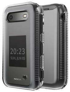 Transparent Clear Case Hard Shell Screen Cover for Nokia 2760 2780 Flip Phone