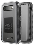 Transparent Clear Case Hard Shell Screen Cover for Nokia 2760 2780 Flip Phone