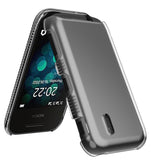 Transparent Clear Case Hard Shell Screen Cover for Nokia 2760 2780 Flip Phone
