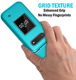 Grid Texture Hard Shell Case Cover for Nokia 2760 2780 Flip Phone (N139DL)