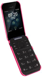 Grid Texture Hard Shell Case Cover for Nokia 2760 2780 Flip Phone (N139DL)