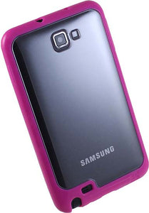 PINK CLEAR AQUAFLEX TPU SKIN CASE COVER FOR SAMSUNG GALAXY NOTE 1st GEN