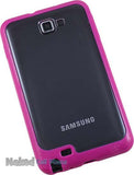 PINK CLEAR AQUAFLEX TPU SKIN CASE COVER FOR SAMSUNG GALAXY NOTE 1st GEN